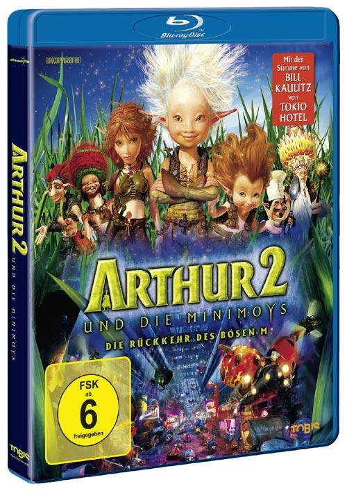 DVD Cover: Arthur und die Minimoys 2 - Die Rckkehr des bsen M