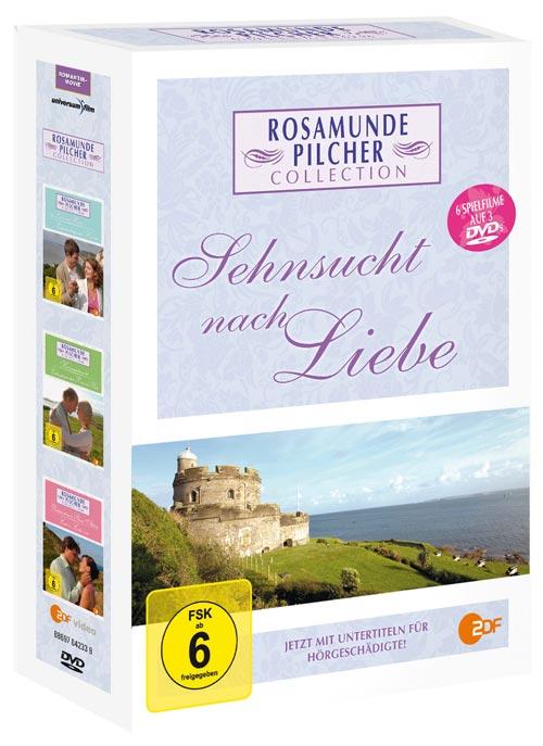 DVD Cover: Rosamunde Pilcher Collection 10 - Sehnsucht nach Liebe