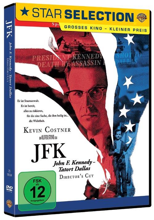 DVD Cover: JFK - John F. Kennedy - Tatort Dallas - Star Selection