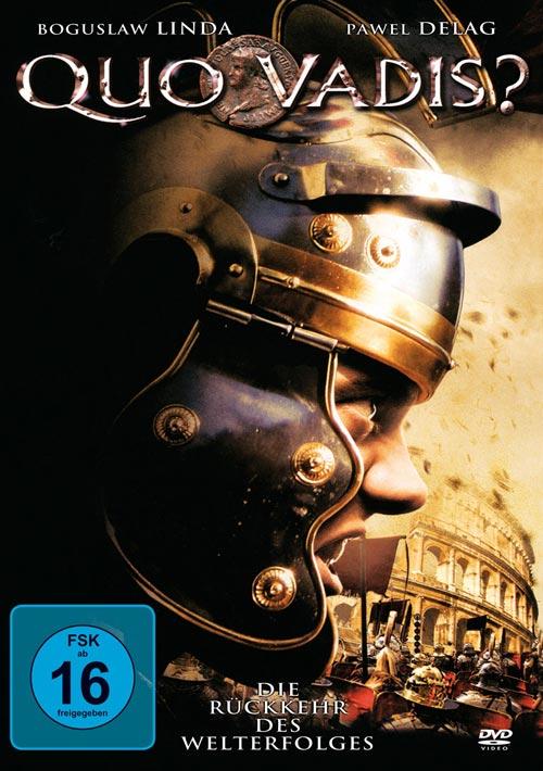 DVD Cover: Quo Vadis? - Rom muss brennen!