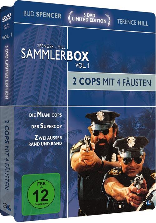 DVD Cover: Bud Spencer & Terence Hill Sammlerbox - Vol. 1 - Limited Edition