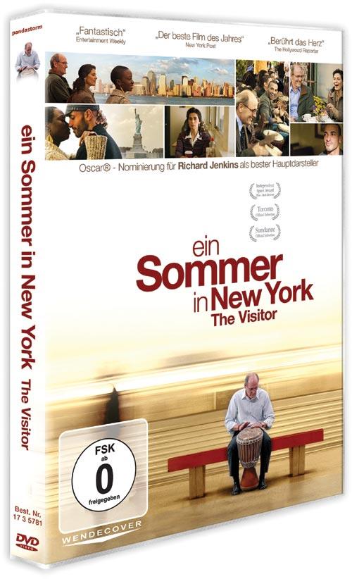 DVD Cover: Ein Sommer in New York - The Visitor