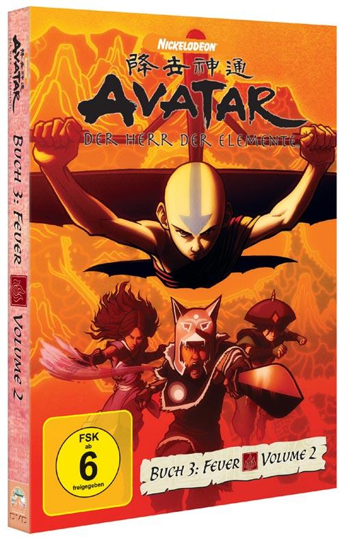 DVD Cover: Avatar - Buch 3: Feuer - Volume 2