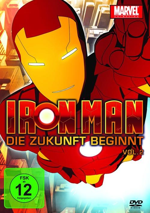 DVD Cover: Iron Man: Die Zukunft beginnt - Season 1.2