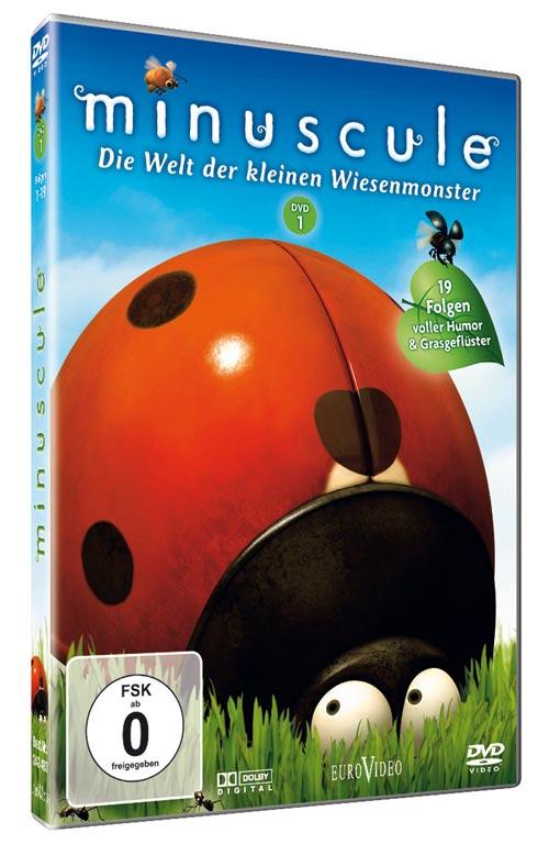 DVD Cover: Minuscule - Die Welt der kleinen Wiesenmonster - Folgen 1-19