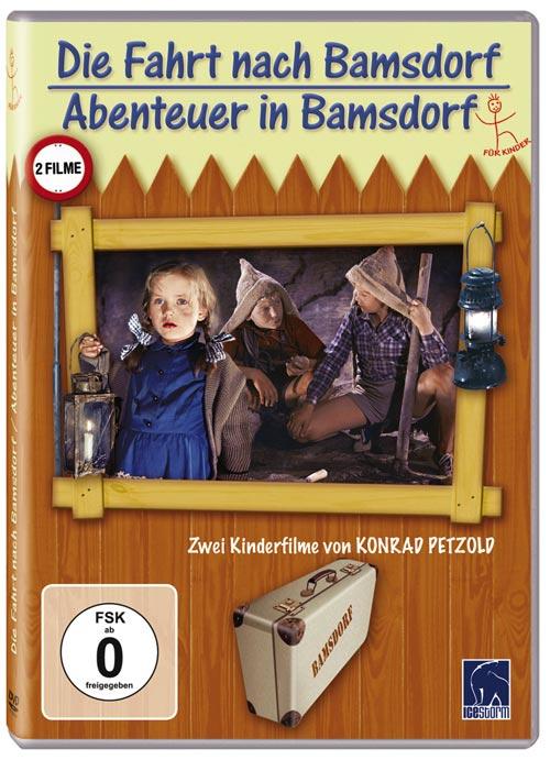 DVD Cover:  Die Fahrt nach Bamsdorf / Abenteuer in Bamsdorf