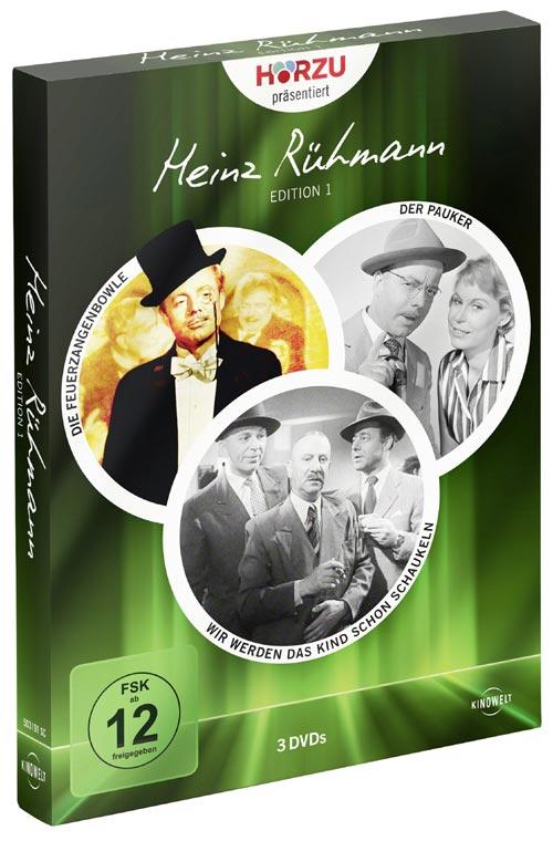 DVD Cover: Hrzu prsentiert Heinz Rhmann - Edition 1