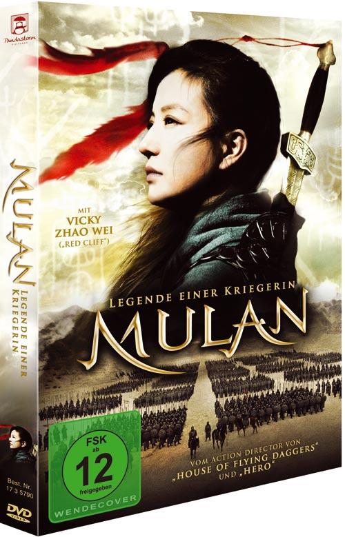 DVD Cover: Mulan - Legende einer Kriegerin