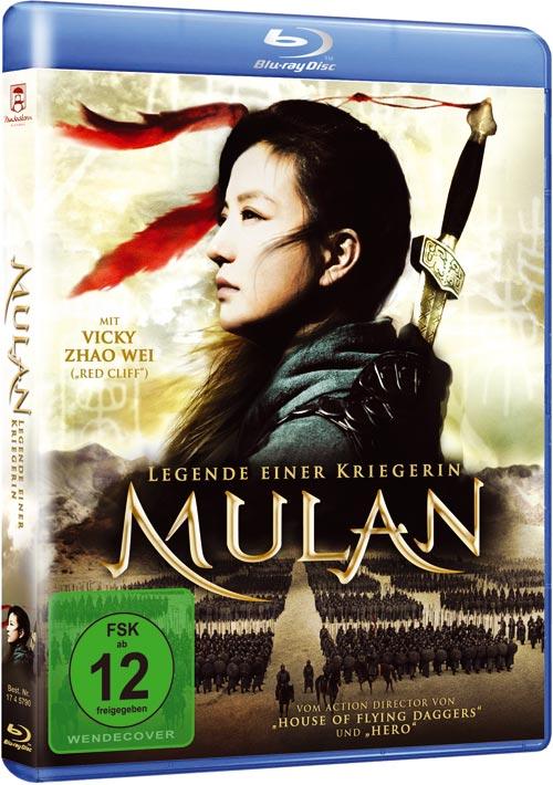 DVD Cover: Mulan - Legende einer Kriegerin
