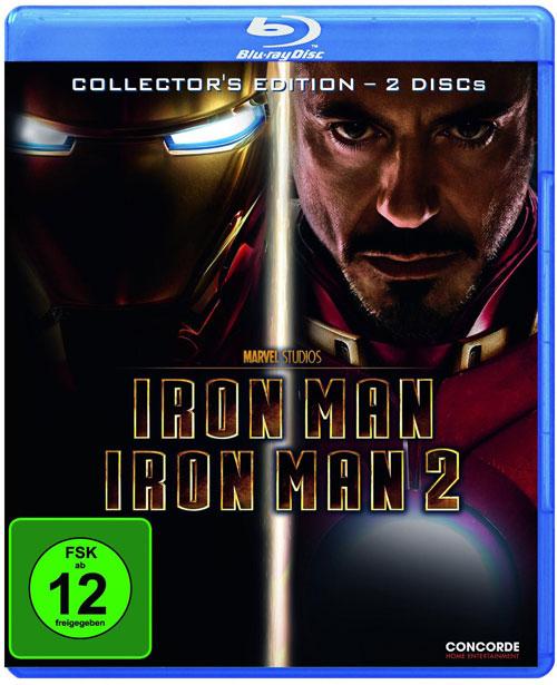 DVD Cover: Iron Man / Iron Man 2 - Collector's Edition
