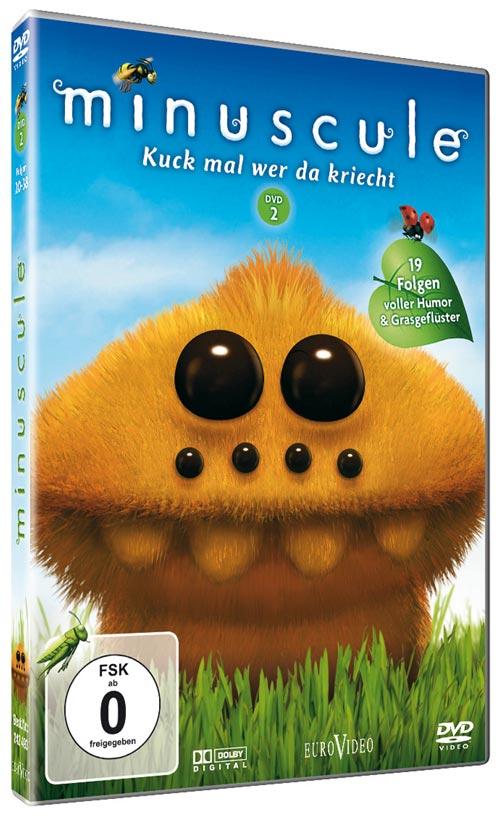 DVD Cover: Minuscule - Die Welt der kleinen Wiesenmonster - Folgen 20-38