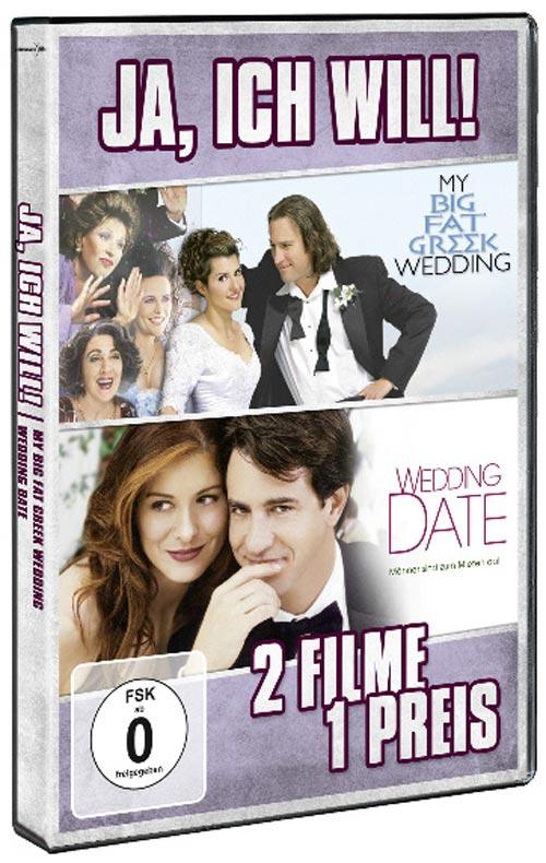 DVD Cover: Ja, ich will! - My Big Fat Greek Wedding / The Wedding Date