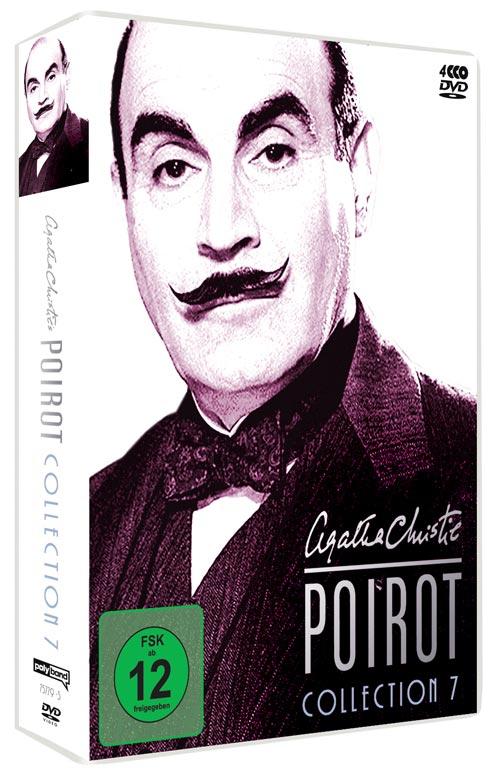DVD Cover: Agatha Christie's Hercule Poirot - Collection 7
