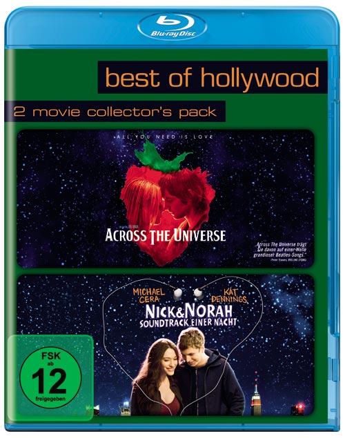 DVD Cover: Best of Hollywood: Across The Universe / Nick & Norah - Soundtrack einer Nacht