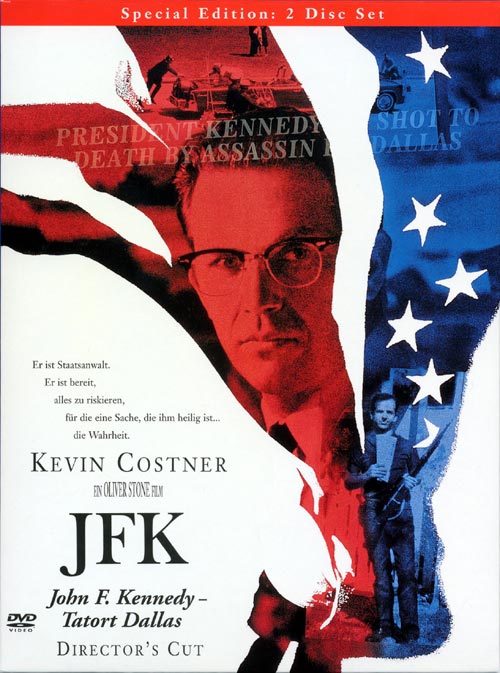 DVD Cover: JFK John F. Kennedy - Tatort Dallas - Director's Cut