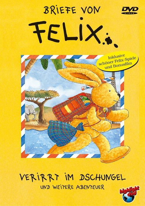 DVD Cover: Briefe von Felix - 5 - Felix verirrt im Dschungel