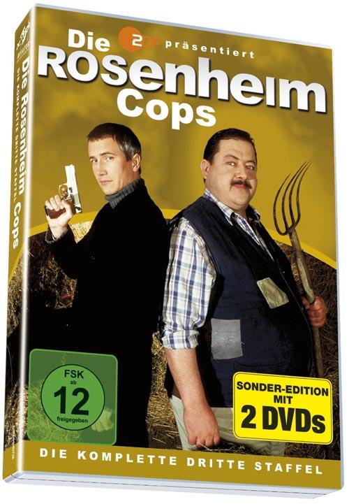 DVD Cover: Die Rosenheim Cops - Die komplette 3. Staffel