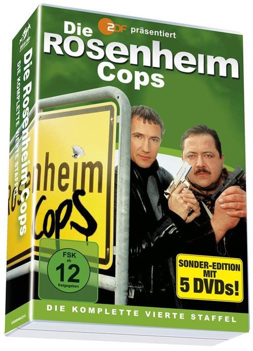 DVD Cover: Die Rosenheim Cops - Die komplette 4. Staffel
