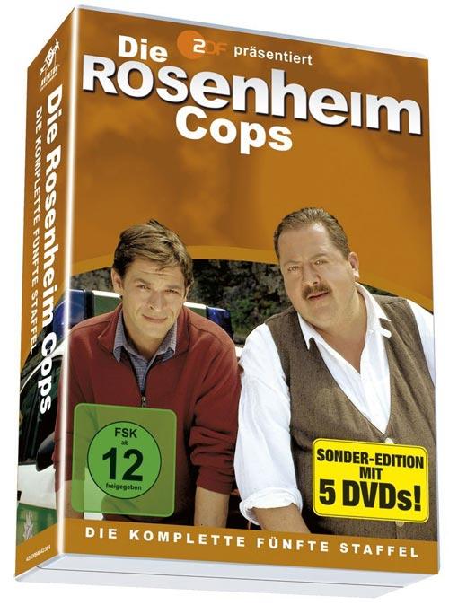 DVD Cover: Die Rosenheim Cops - Die komplette 5. Staffel