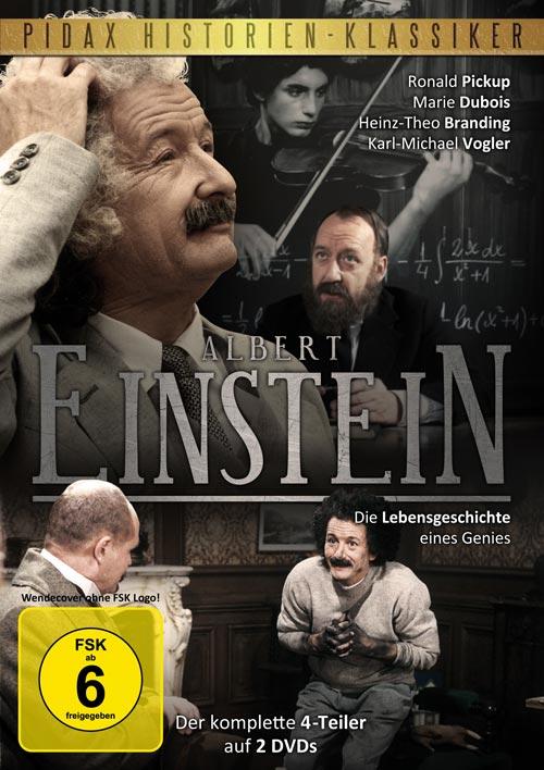DVD Cover: Pidax Historien-Klassiker: Albert Einstein - Die Lebensgeschichte eines Genies