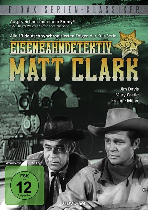 DVD Cover: Pidax Serien-Klassiker: Eisenbahndetektiv Matt Clark