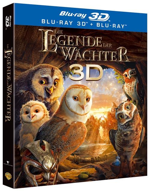 DVD Cover: Die Legende der Wächter - 3D