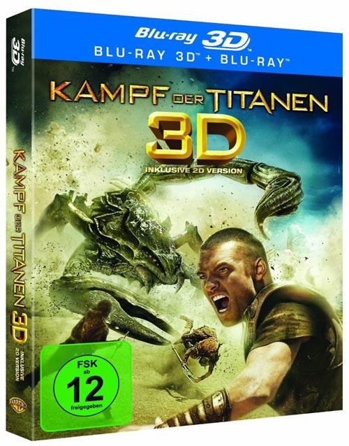 DVD Cover: Kampf der Titanen - 3D