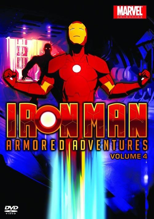 DVD Cover: Iron Man: Die Zukunft beginnt - Season 1.4