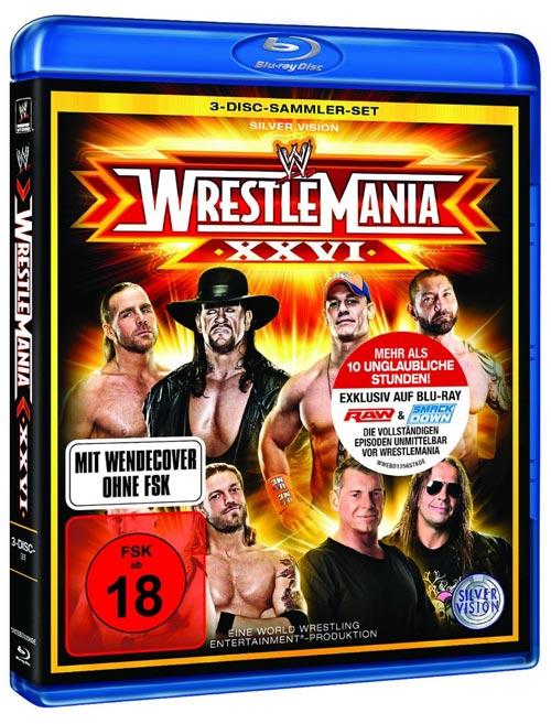 DVD Cover: WWE - Wrestlemania XXVI