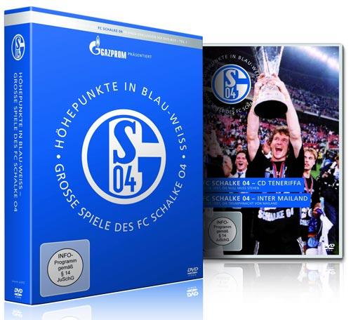 DVD Cover: Die Besten Schalke 04 Spiele der Vereinsgeschichte - Volume 1