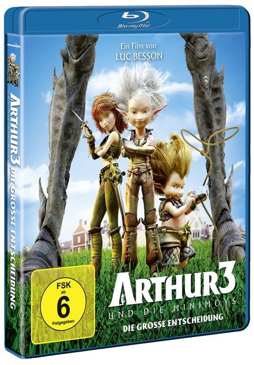 DVD Cover: Arthur und die Minimoys 3 - Die große Entscheidung