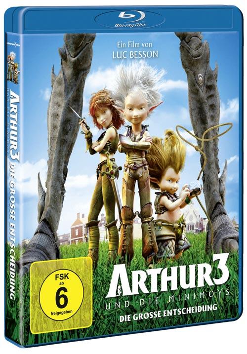 DVD Cover: Arthur und die Minimoys 3 - Die groe Entscheidung