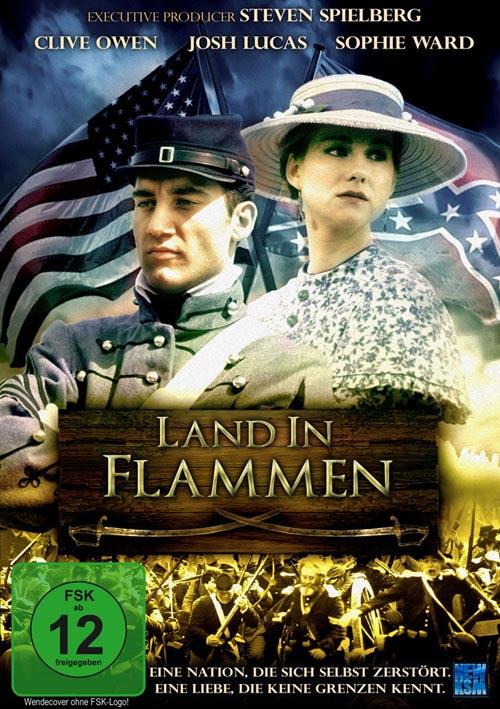 DVD Cover: Land in Flammen