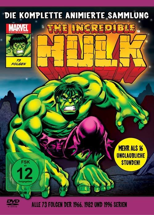 DVD Cover: The Incredible Hulk - Die komplette animierte Sammlung