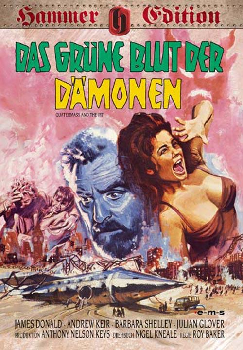 DVD Cover: Das grüne Blut der Dämonen - Hammer Edition
