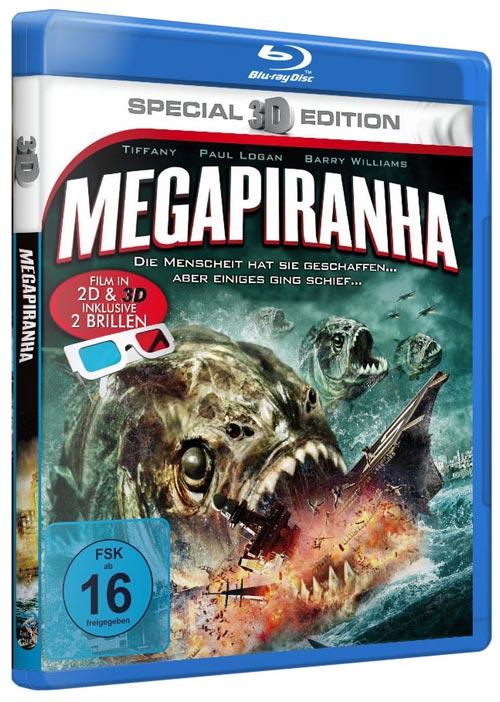Megapiranha Special Edition 3D Bluray (BD) kaufen