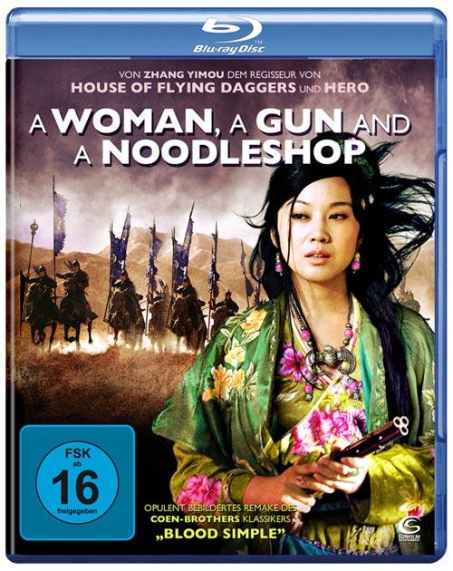 DVD Cover: A Woman, a Gun and a Noodleshop