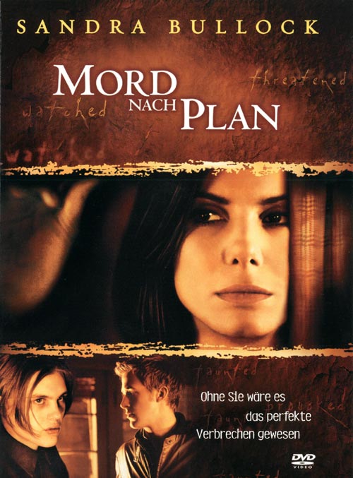 DVD Cover: Mord nach Plan