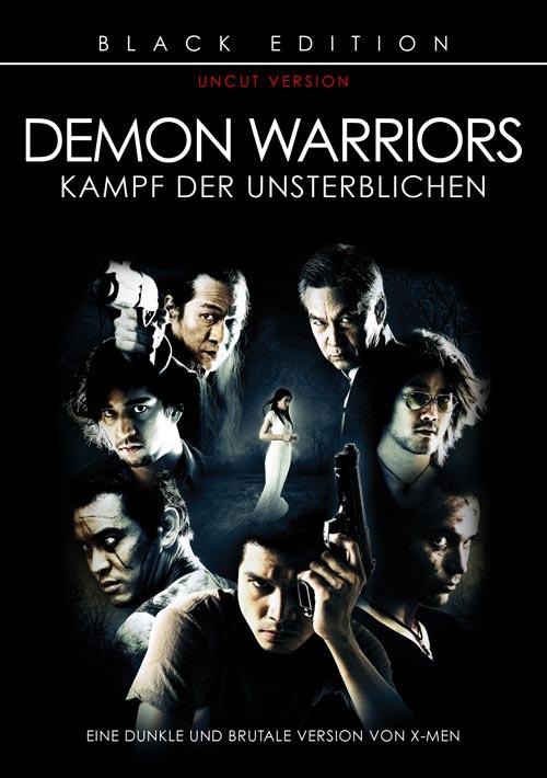 DVD Cover: Demon Warriors - Black Edition - uncut Version