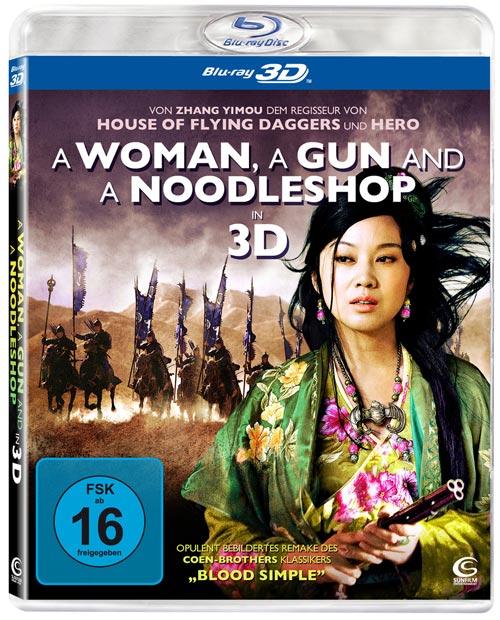 DVD Cover: A Woman, a Gun and a Noodleshop - 3D