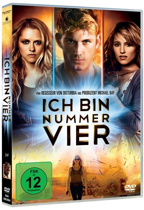 DVD Cover: Ich bin Nummer Vier