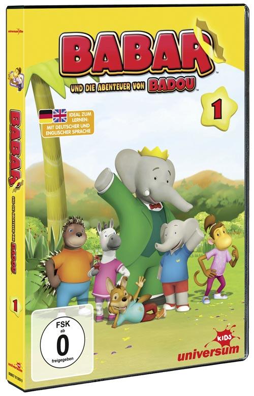 DVD Cover: Babar und die Abenteuer von Badou - DVD 1