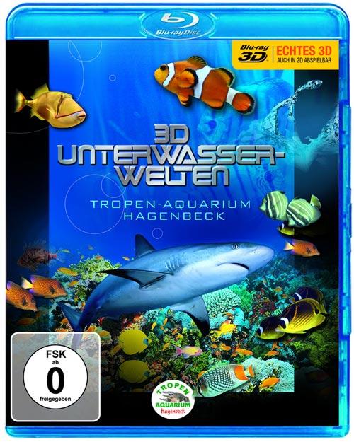 DVD Cover: 3D Unterwasserwelten - Tropen-Aquarium Hagenbeck