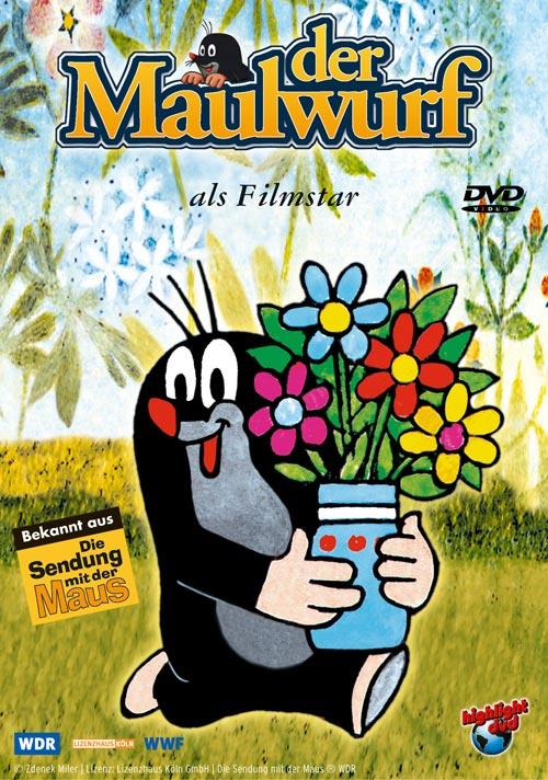 DVD Cover: Der Maulwurf als Filmstar