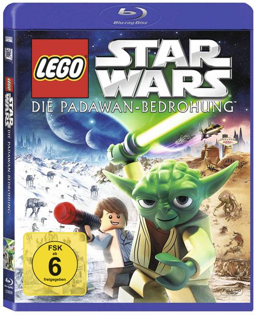 DVD Cover: LEGO Star Wars: Die Padawan-Bedrohung