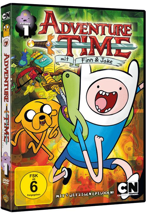 DVD Cover: Adventure Time: Abenteuerzeit mit Finn & Jake - Staffel 1.1