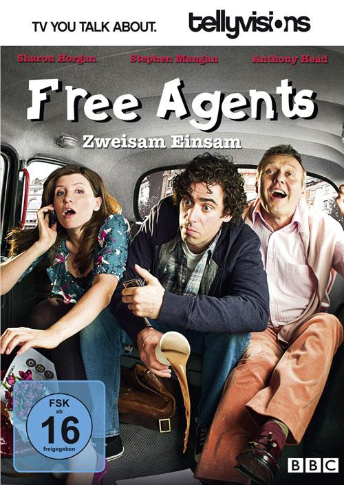 DVD Cover: Free Agents - Zweisam Einsam