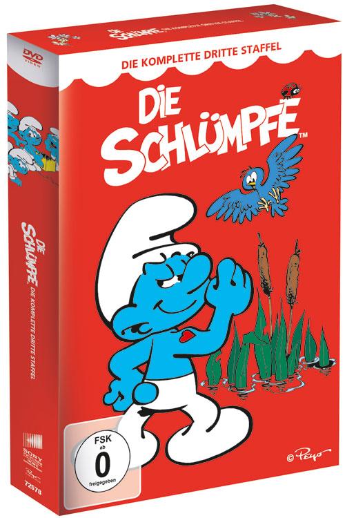 DVD Cover: Die Schlmpfe - Staffel 3
