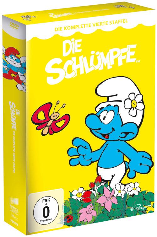 DVD Cover: Die Schlmpfe - Staffel 4
