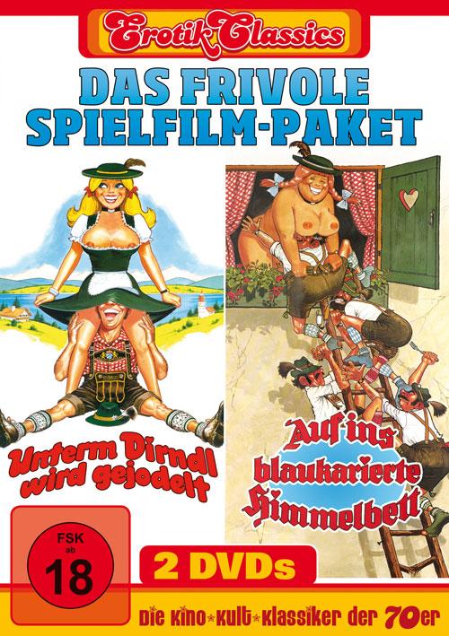 DVD Cover: Erotik Classics - Das frivole Spielfilm-Paket
